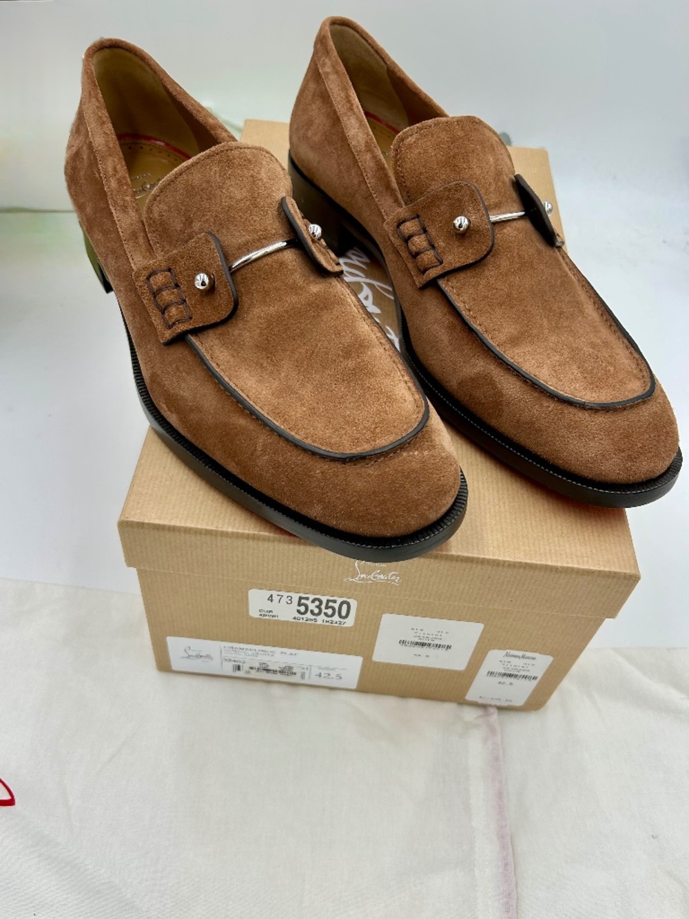 Men’s Christian Louboutin Chambelimoc Loafers. Size 42.5/9.5 US. Made in Italy.